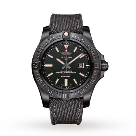 breitling men's avenger blackbird watch|breitling avenger blackbird 44mm.